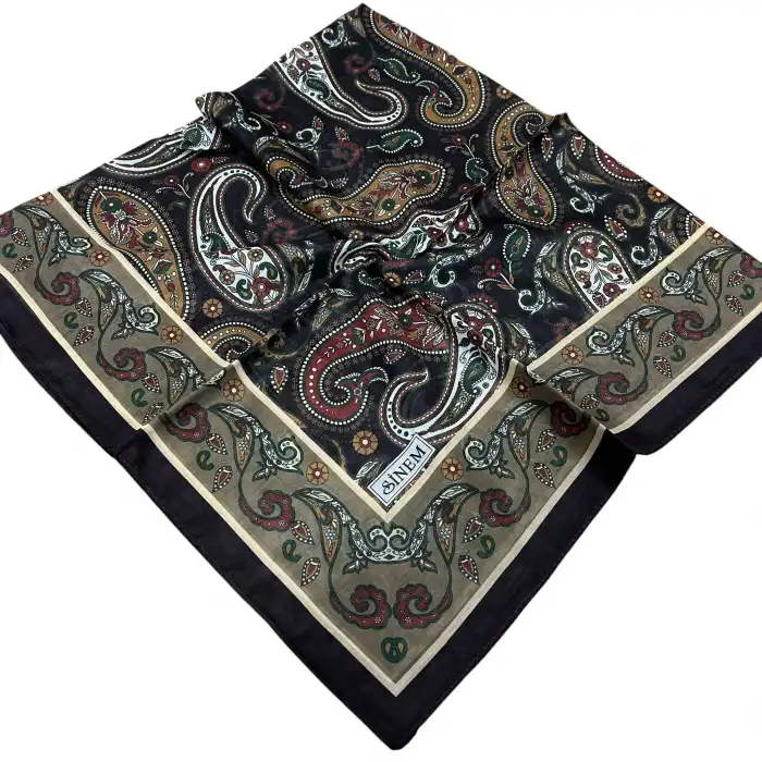 Sinem Desenli Dikişli Yazma (Snd8009)