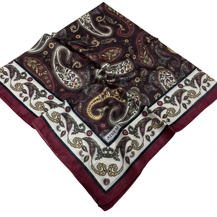 Sinem Desenli Dikişli Yazma (Snd8008)