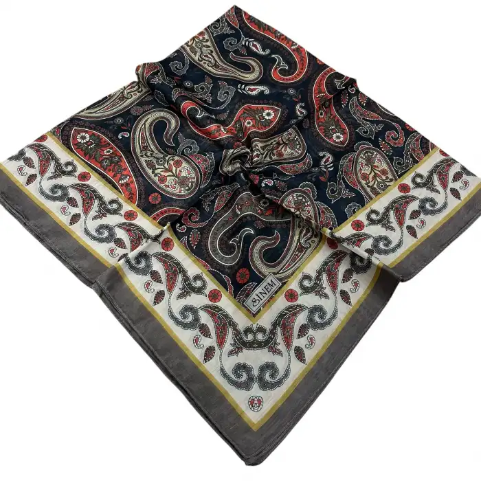 Sinem Desenli Dikişli Yazma (Snd8004)