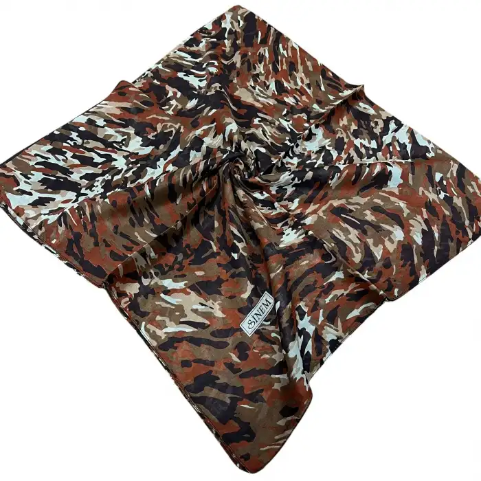 Sinem Desenli Dikişli Yazma (Snd7703)