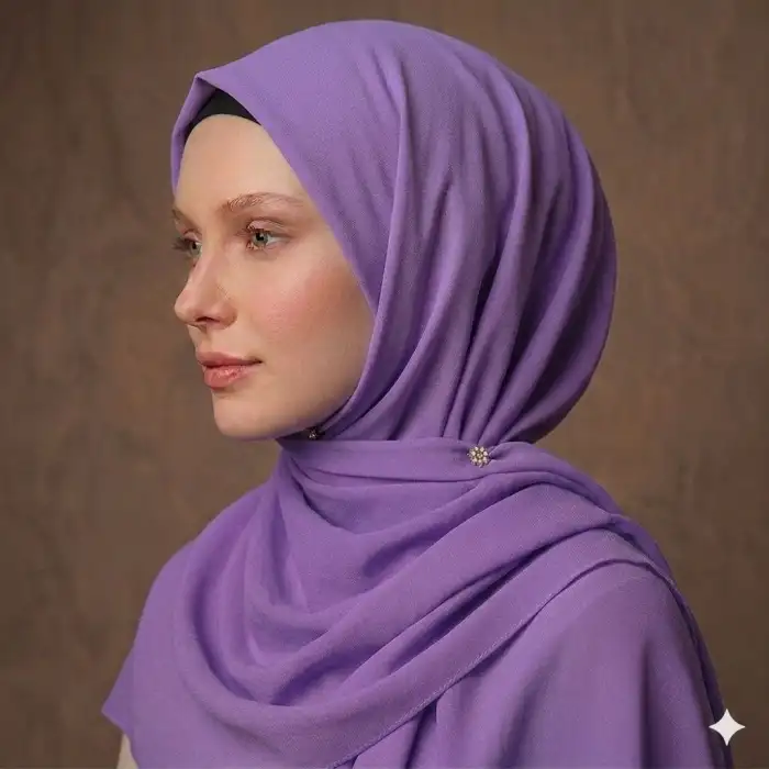 Berussa Bambu Ayrobin Şal (Bas9927)