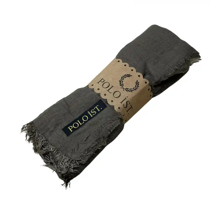 Poloist Bürümcük Keten Şal (Brc9818)