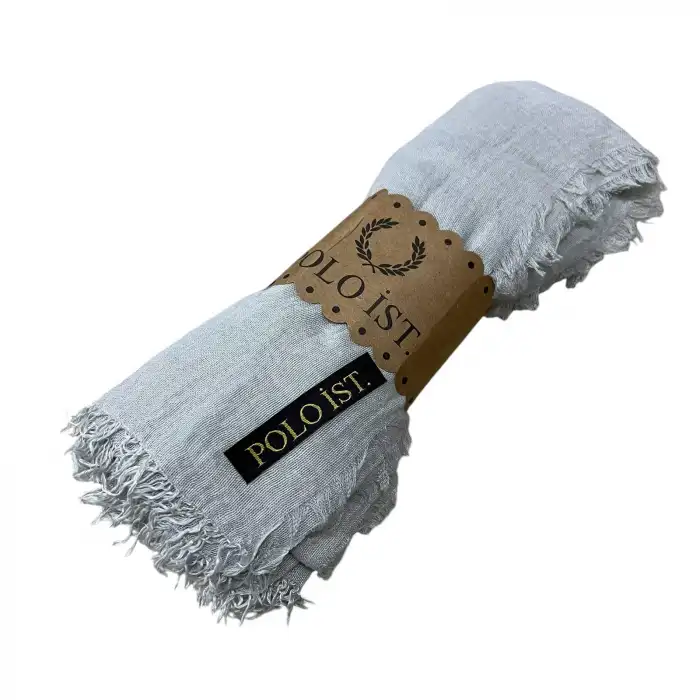 Poloist Bürümcük Keten Şal (Brc9815)