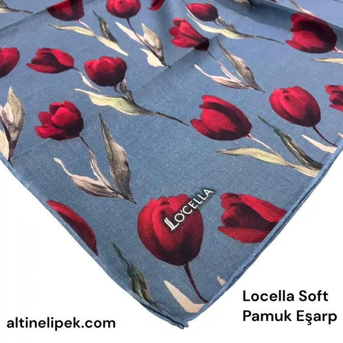 Locella Soft Pamuk Eşarp-soft72-01