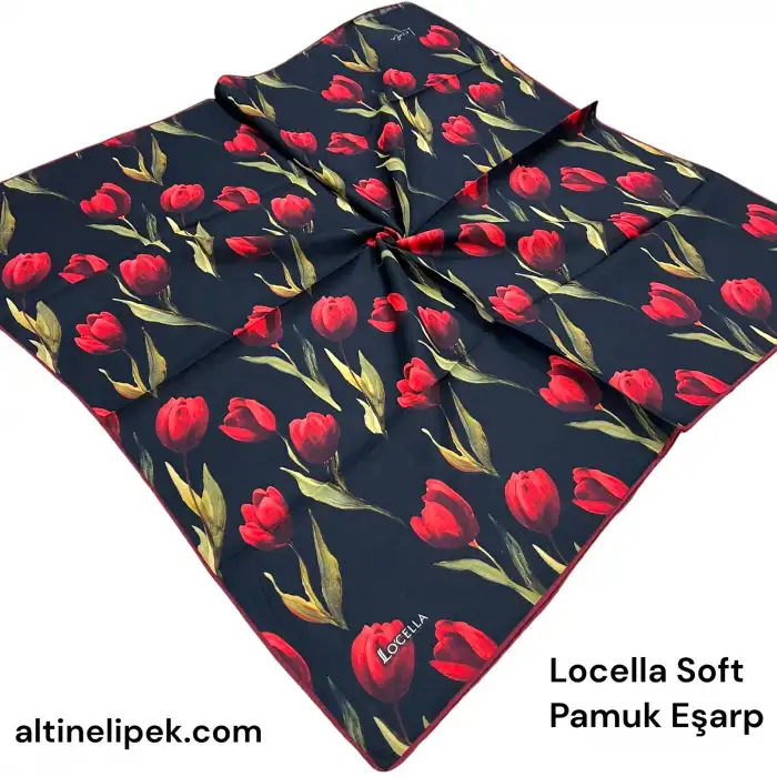 Locella Soft Pamuk Eşarp-soft72-03