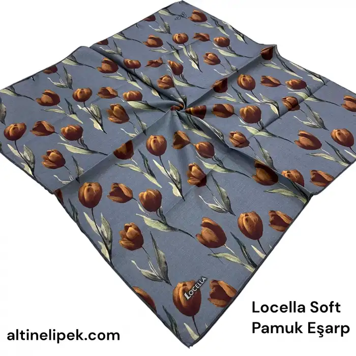 Locella Soft Pamuk Eşarp-soft72-06