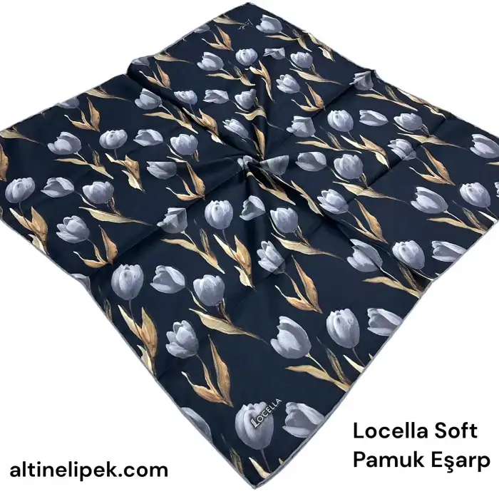 Locella Soft Pamuk Eşarp-soft72-07