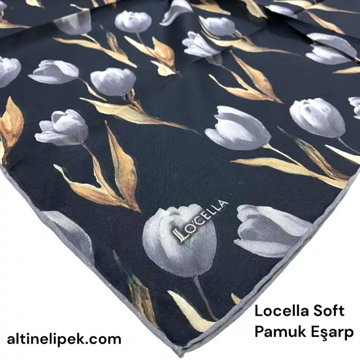 Locella Soft Pamuk Eşarp-soft72-07
