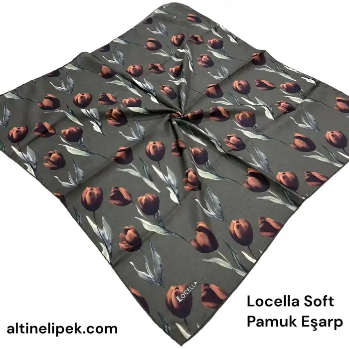 Locella Soft Pamuk Eşarp-soft72-08