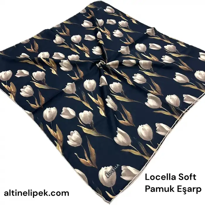 Locella Soft Pamuk Eşarp-soft72-09