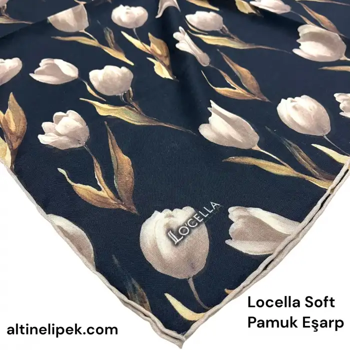 Locella Soft Pamuk Eşarp-soft72-09