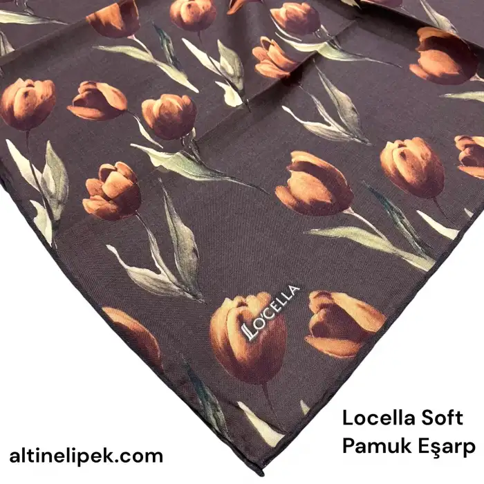 Locella Soft Pamuk Eşarp-soft72-11