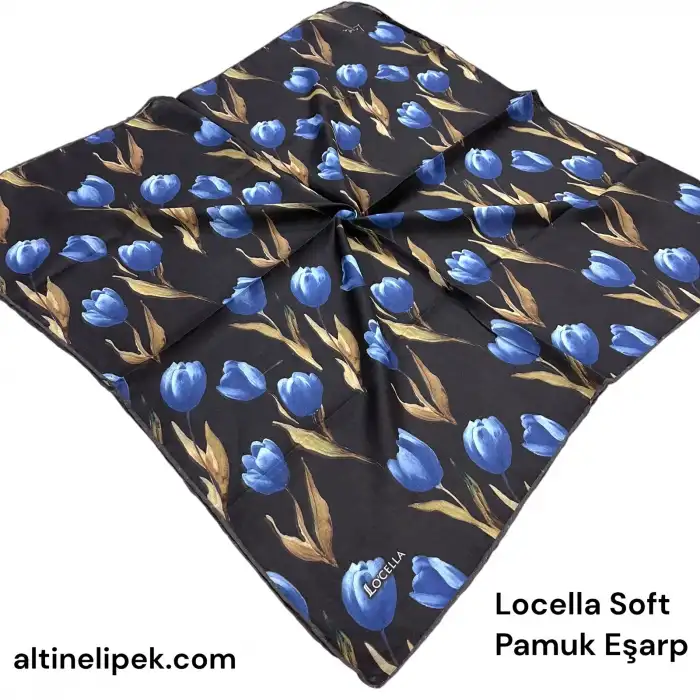 Locella Soft Pamuk Eşarp-soft72-12