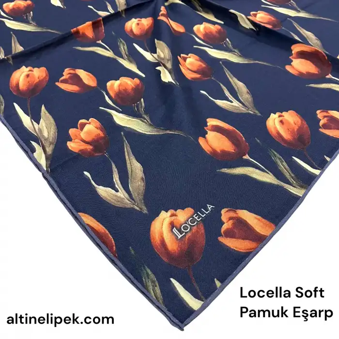 Locella Soft Pamuk Eşarp-soft72-14