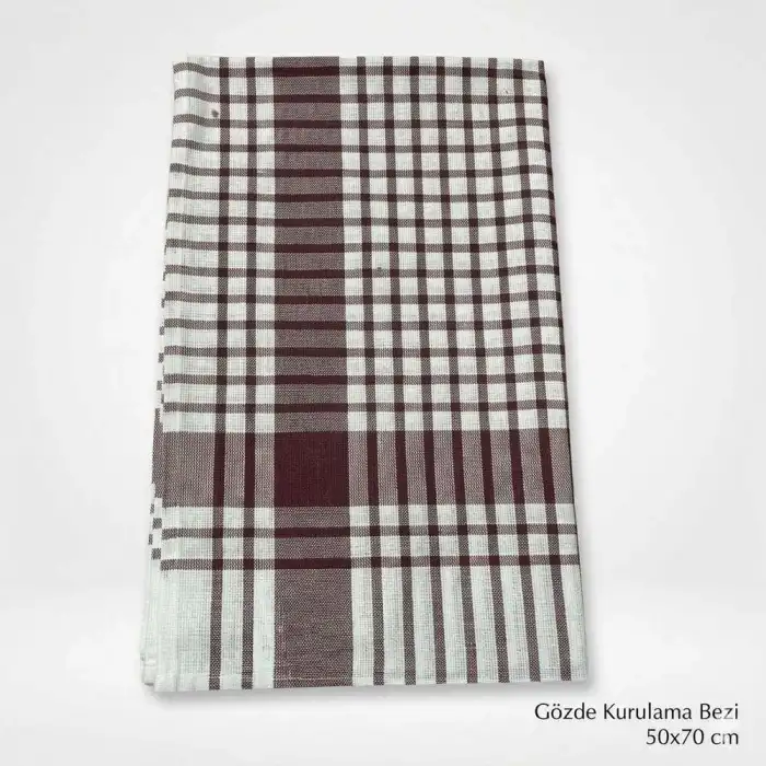 Gözde 50x70 cm Kurulama Bezi Bordo - KB01