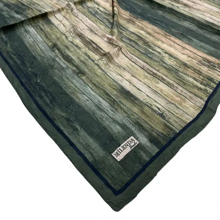 Milenda Desenli Bambu Kraş Eşarp (MKE01-03)