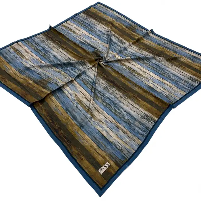 Milenda Desenli Bambu Kraş Eşarp (MKE01-05)