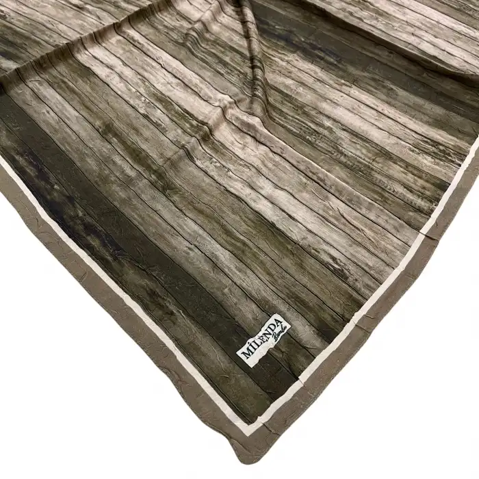 Milenda Desenli Bambu Kraş Eşarp (MKE01-06)