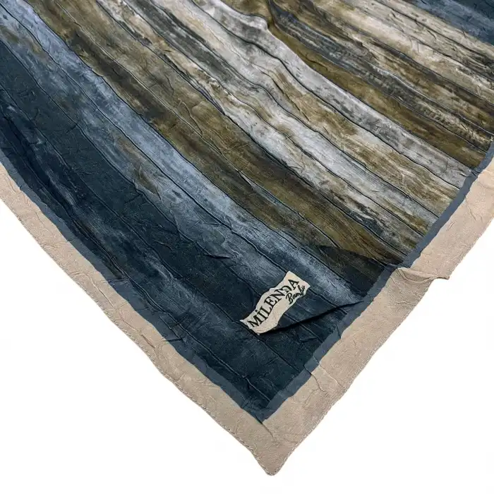 Milenda Desenli Bambu Kraş Eşarp (MKE01-09)