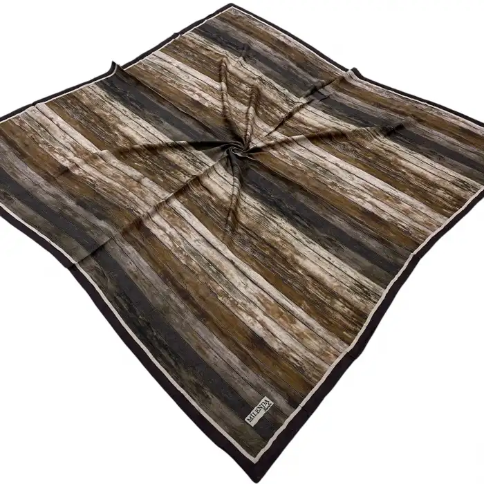 Milenda Desenli Bambu Kraş Eşarp (MKE01-12)