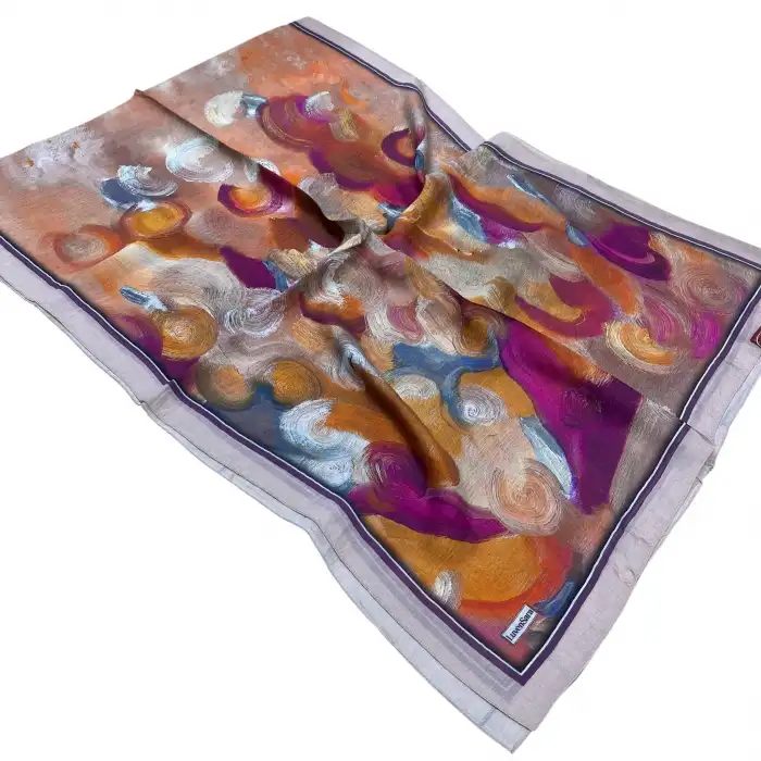 Luvensara Summer İpek Şal -(LİŞ01-09)