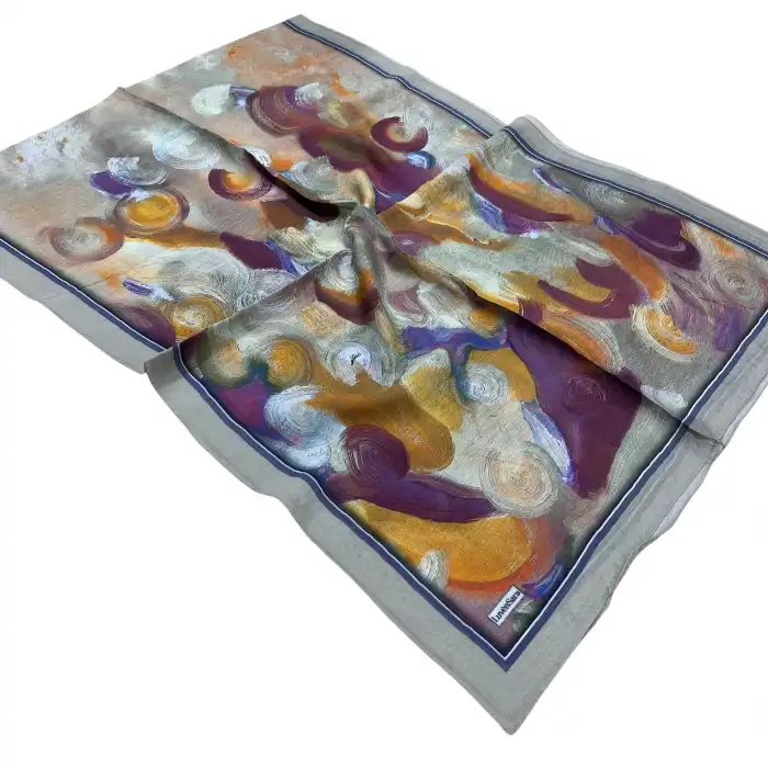 Luvensara Summer İpek Şal -(LİŞ01-08)