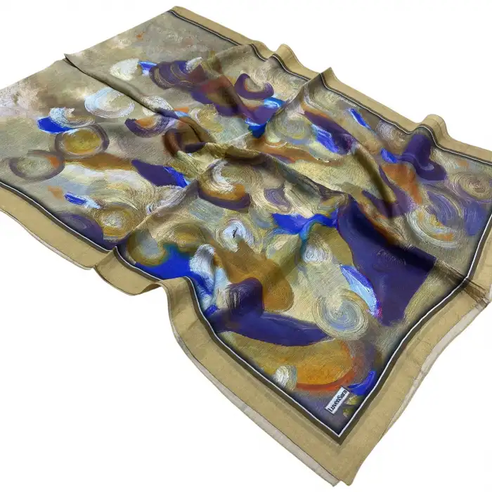 Luvensara Summer İpek Şal -(LİŞ01-07)