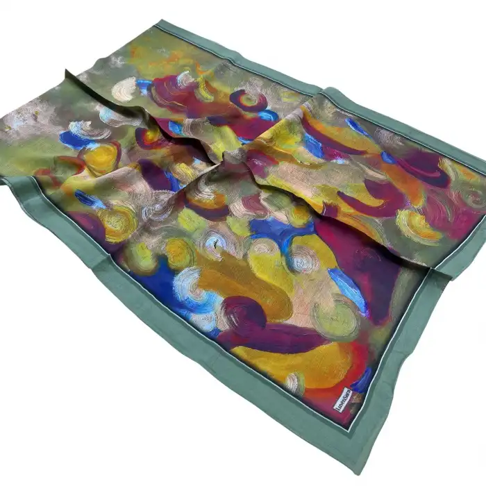 Luvensara Summer İpek Şal -(LİŞ01-05)