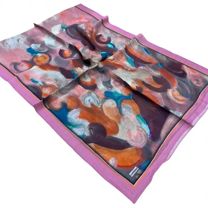 Luvensara Summer İpek Şal -(LİŞ01-04)