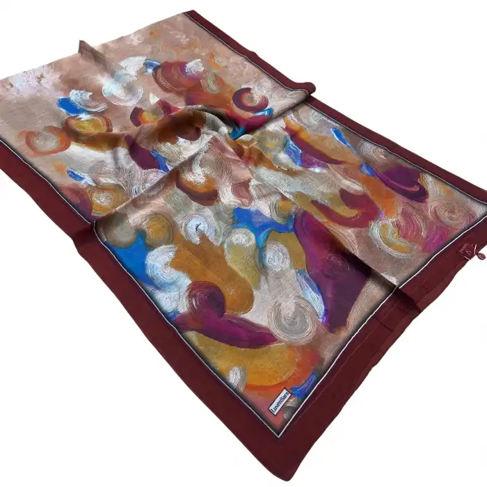 Luvensara Summer İpek Şal -(LİŞ01-03)