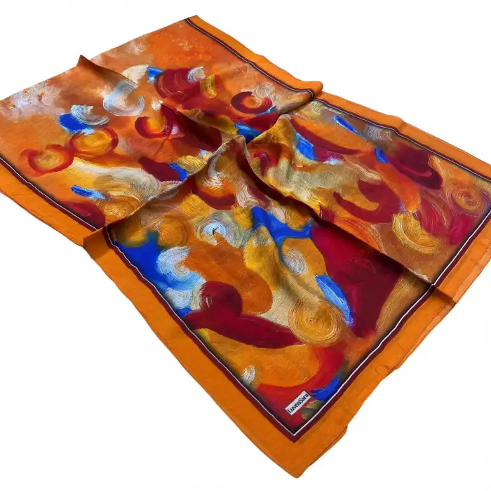 Luvensara Summer İpek Şal -(LİŞ01-02)