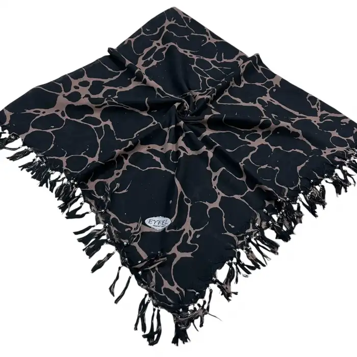 Eyfel Koton Sökme Boncuklu Yazma (sm-49-18)