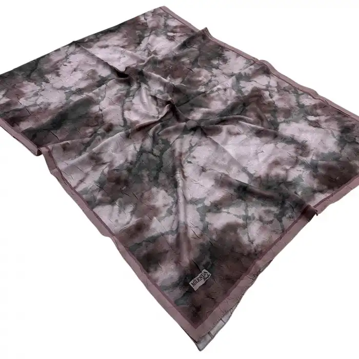 Desenli Bambu Kraş Şal -(DBK02-08)