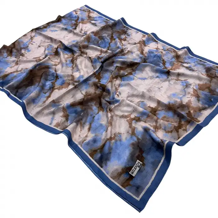 Desenli Bambu Kraş Şal -(DBK02-06)