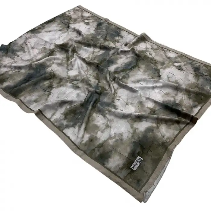 Desenli Bambu Kraş Şal -(DBK02-05)