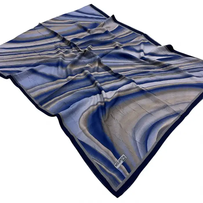 Desenli Bambu Kraş Şal -(DBK01-06)