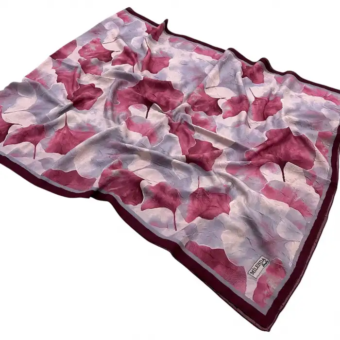 Desenli Bambu Kraş Şal -(DBK04-01)