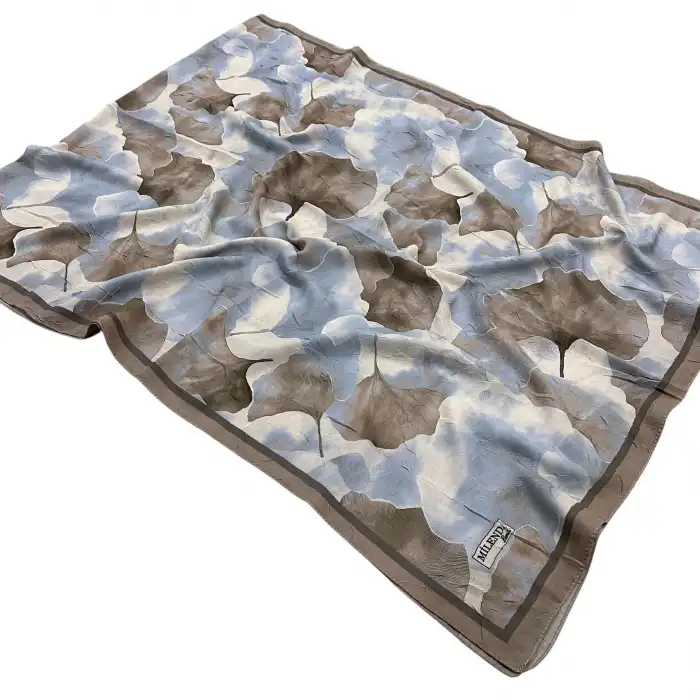 Desenli Bambu Kraş Şal -(DBK04-02)