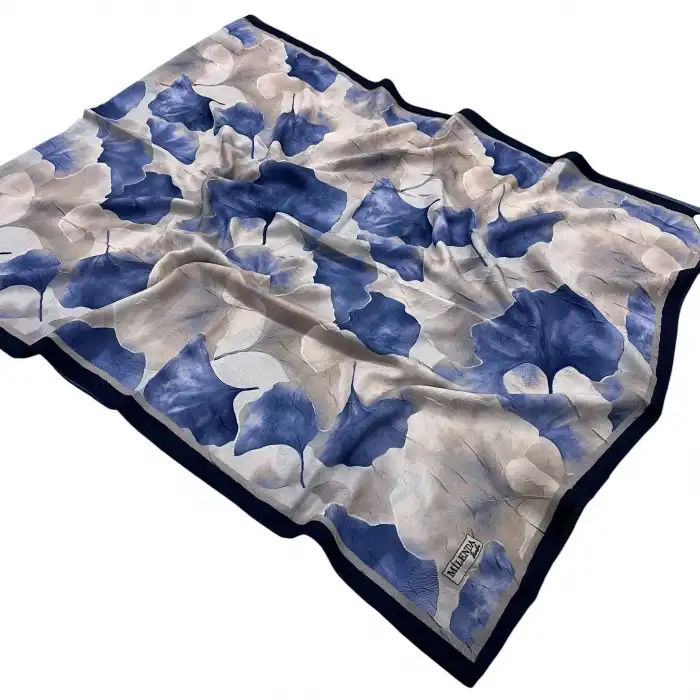 Desenli Bambu Kraş Şal -(DBK04-08)