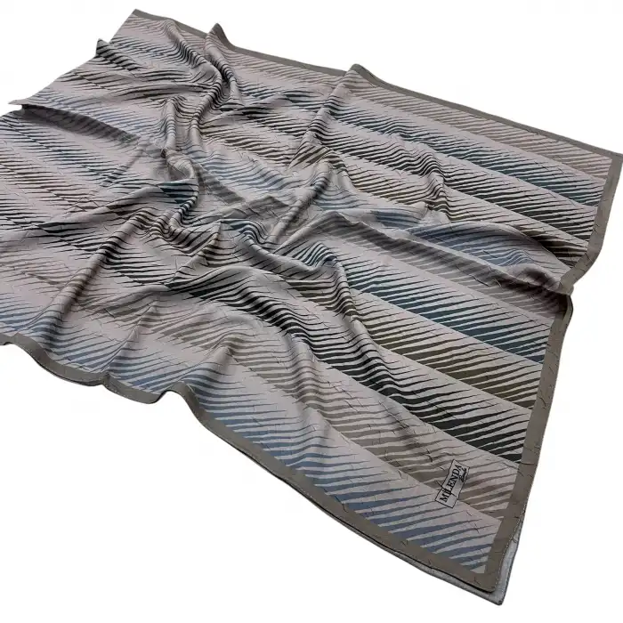 Desenli Bambu Kraş Şal -(DBK05-05)