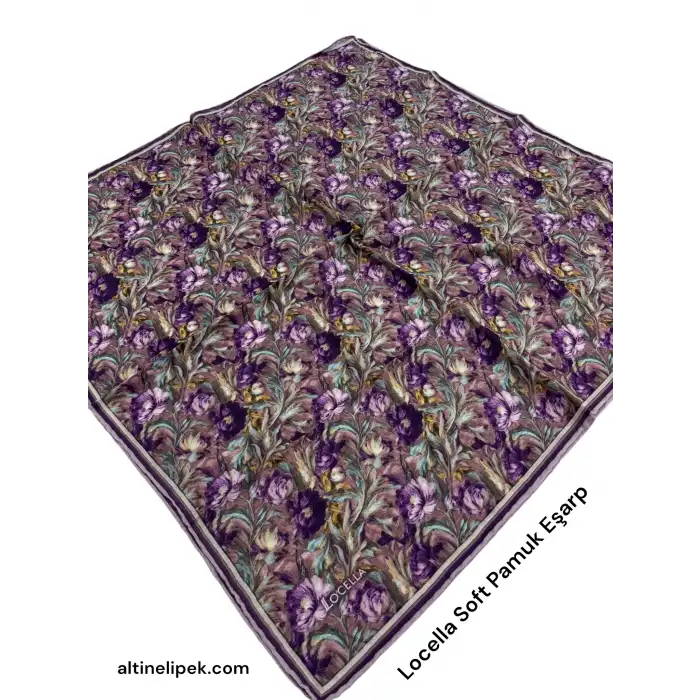 Locella Soft Pamuk Eşarp-soft78-09