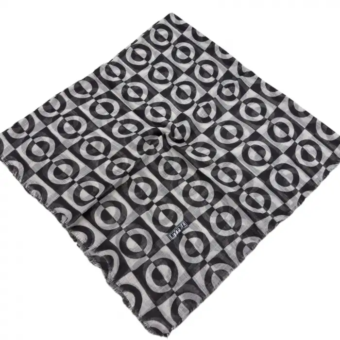 Eyfel Dimi Pamuk Eşarp (FE545-17)