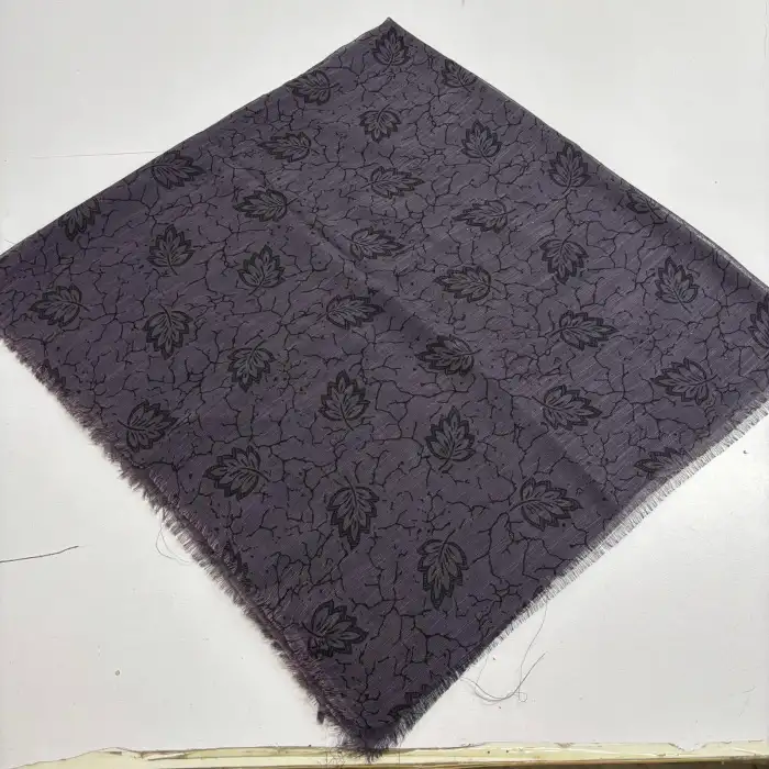 Pigment Baskılı Flamlı Eşarp -(PFE01-03)