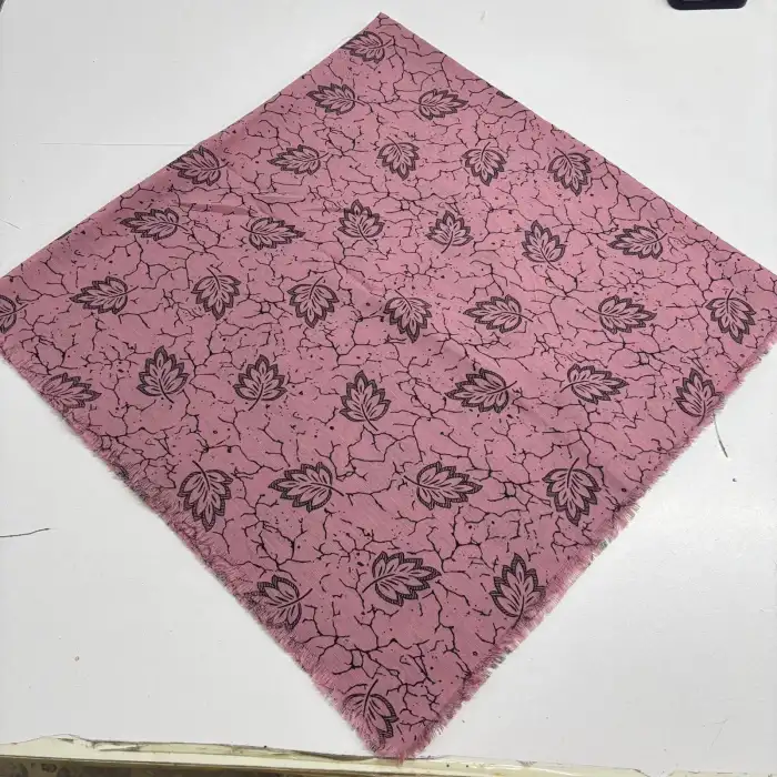 Pigment Baskılı Flamlı Eşarp -(PFE01-09)
