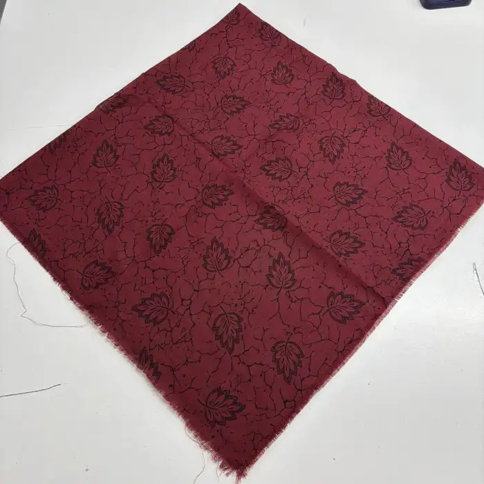 Pigment Baskılı Flamlı Eşarp -(PFE01-11)