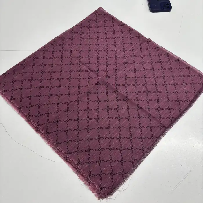 Pigment Baskılı Flamlı Eşarp -(PFE02-07)