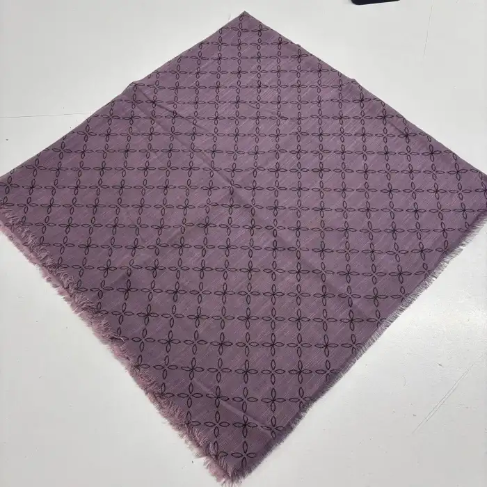 Pigment Baskılı Flamlı Eşarp -(PFE02-08)