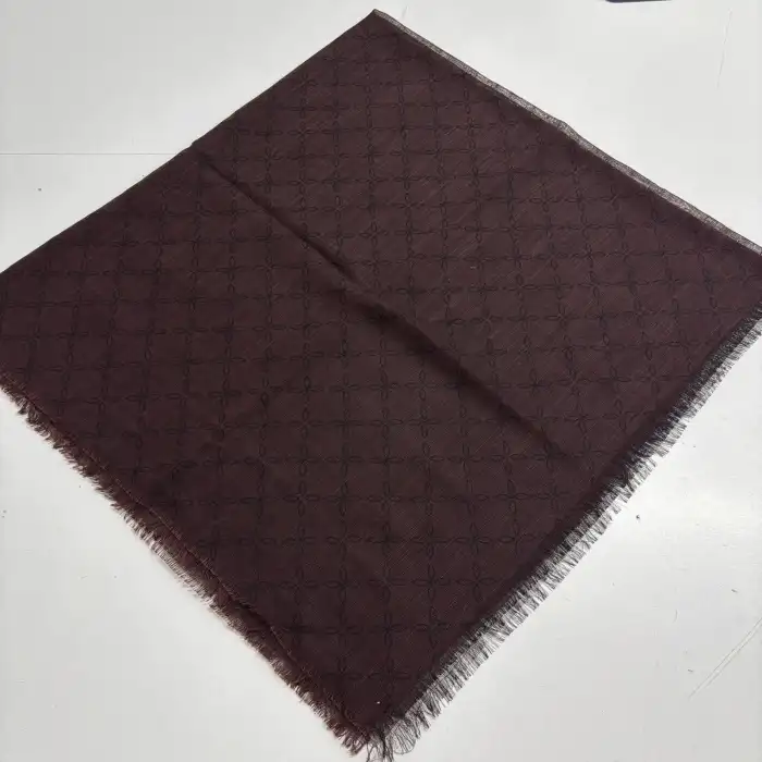 Pigment Baskılı Flamlı Eşarp -(PFE02-11)