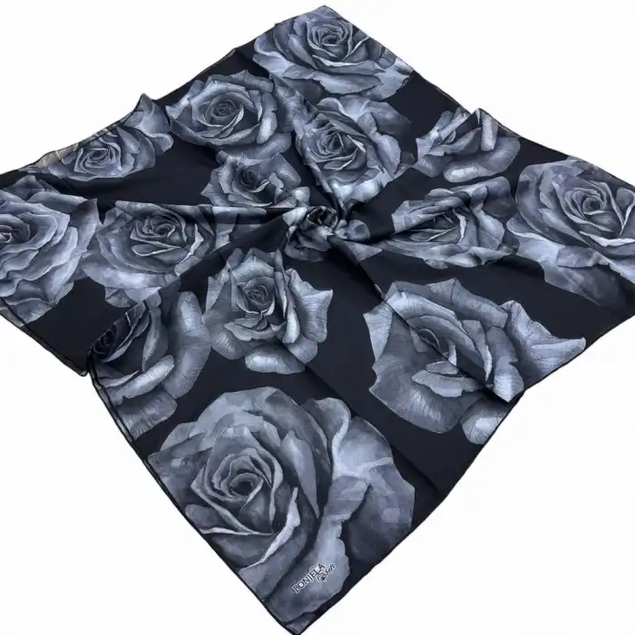Bonjela El Dikişli Dijital Soft Eşarp-soft89-05