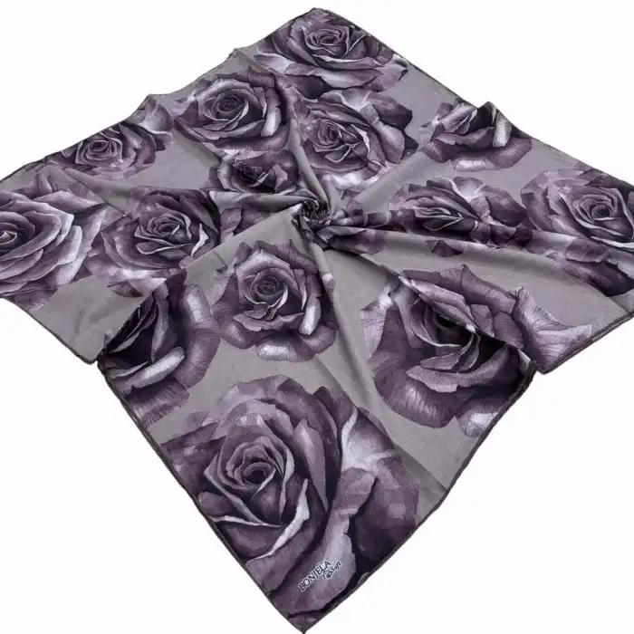 Bonjela El Dikişli Dijital Soft Eşarp-soft89-03